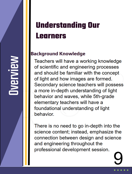 Understanding Our Learners