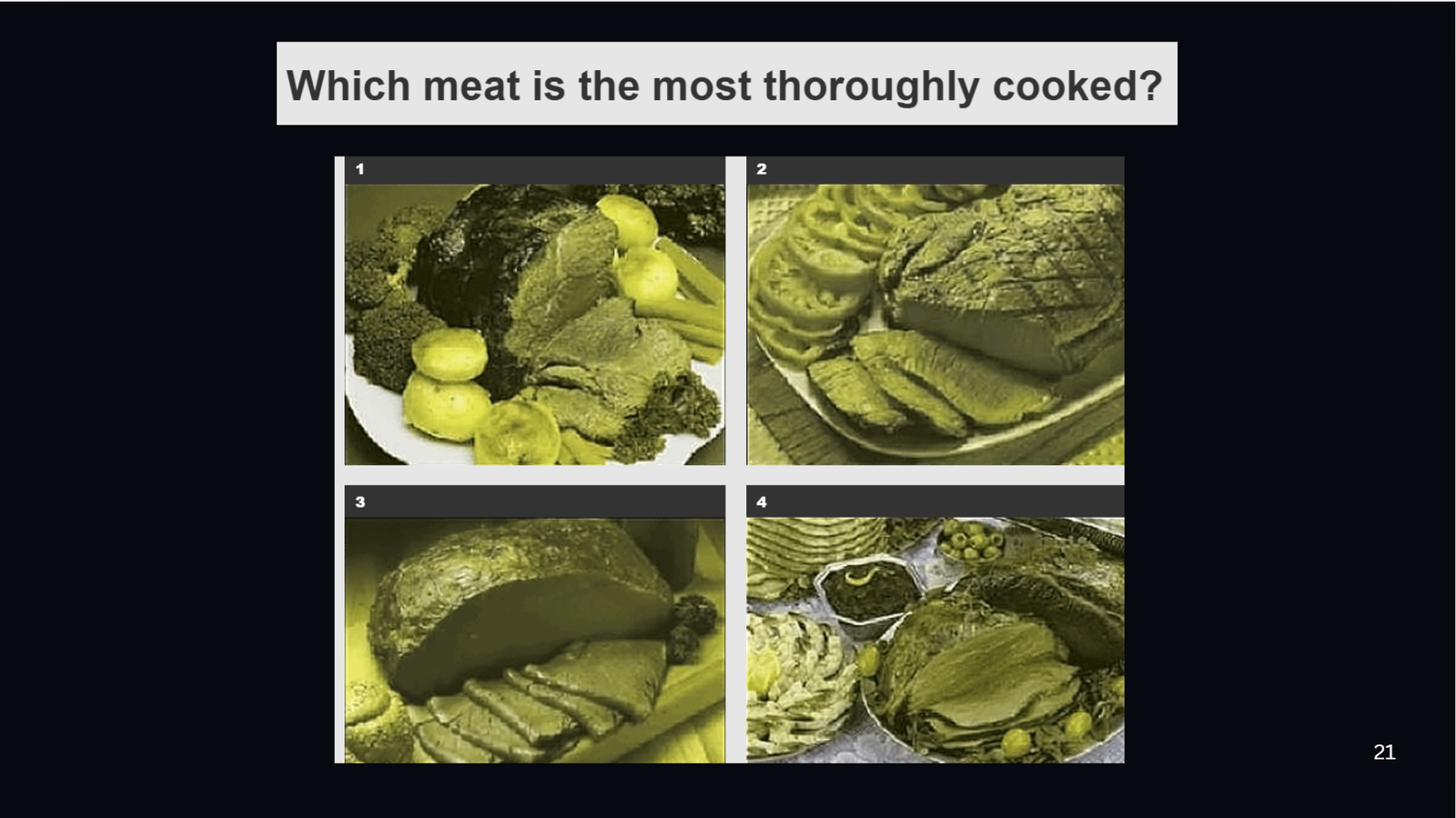 Cooked Meat Simulation